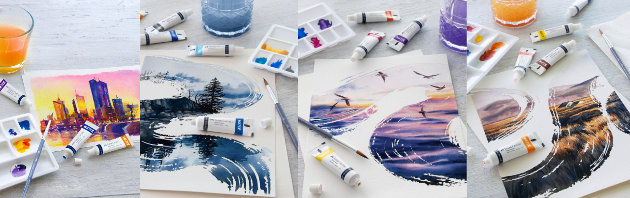 Watercolours: Keindahan Transparansi dalam Setiap Sapuan Warna